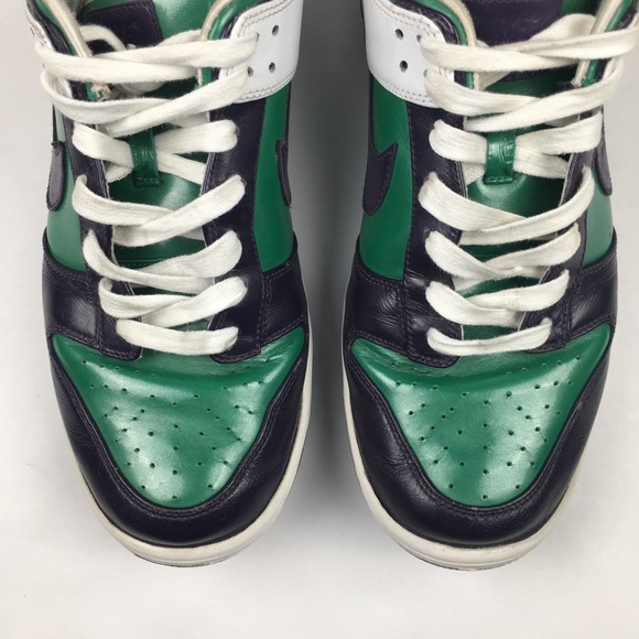 Y2K Nike Dunk Low Premium iD Joker Purple Green Men’s 11.5 Vintage Nikes Dunks - Picture 12 of 16